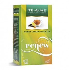 Te-A-Me Honey Lemon Green Tea Renew  Box  25 pcs